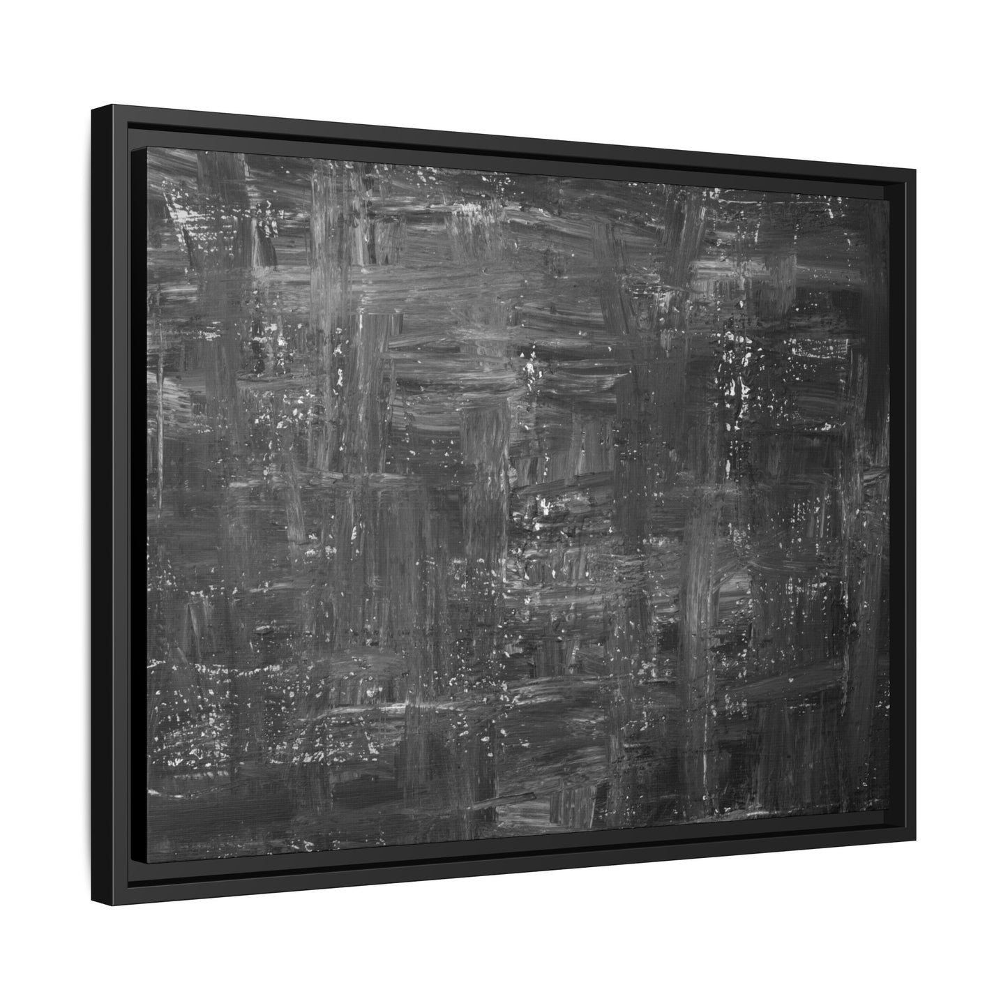 Tableau Intemporel Ardoise Soft "Série Sign Collections" / Toile encadrée sur caisse américaine