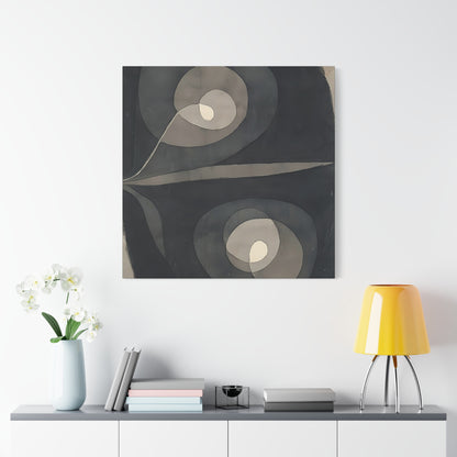Spiral Screw Flowers I (1932)  by Paul Klee  / Reproduction Fine Art sur Toile / Epaisseur 3.2 cm - 1.25 inch