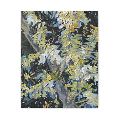Acacia in Flowers by Vincent van Gogh  / Reproduction Fine Art sur Toile / Epaisseur 3,2cm - 1'25 po