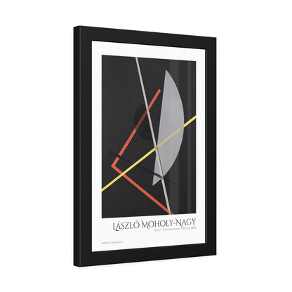 E IV - Konstruktion VII (ca 1922)  by László Moholy-Nagy  / Affiche Encadrée série ART's Collection