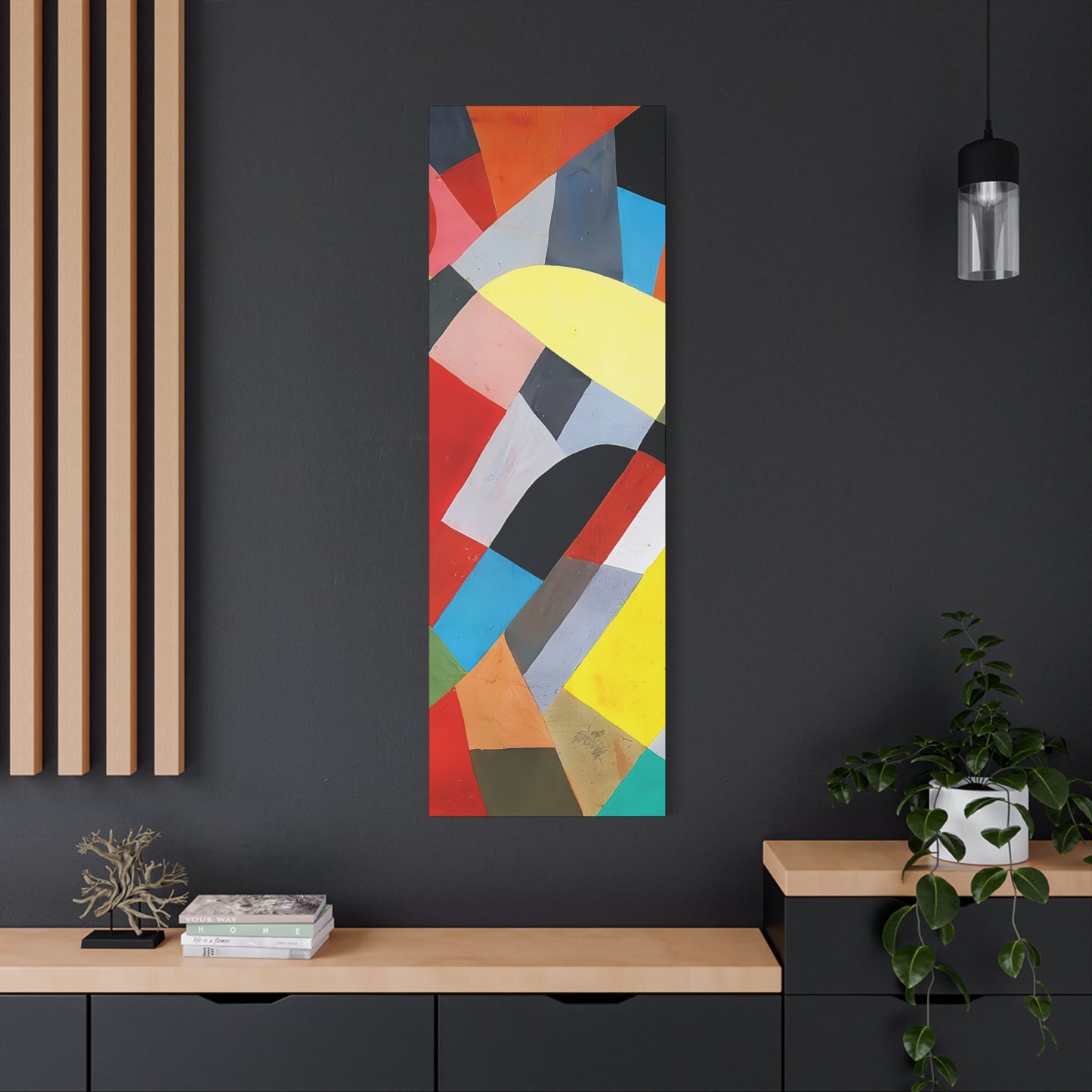 Composition Abstraite (1936-38)  by Otto Freundlich  / Reproduction Fine Art sur Toile /  Epaisseur 3.2 cm - 1.25 inch