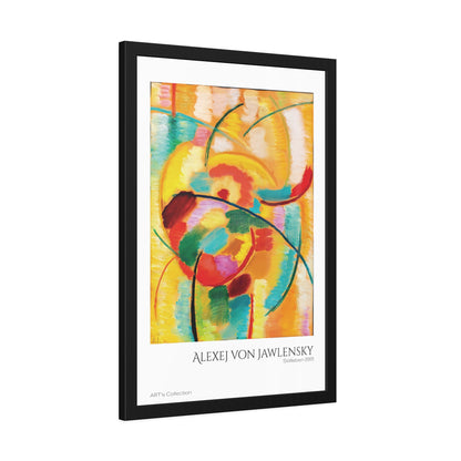 Stillleben (1917) by Alexej von Jawlensky  / Affiche Encadrée série ART's Collection