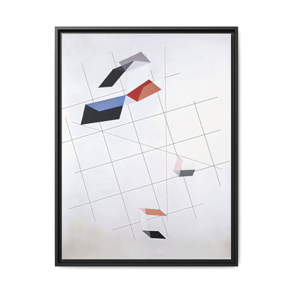 L IV (1936) by László Moholy-Nagy  / Toile encadrée sur caisse américaine