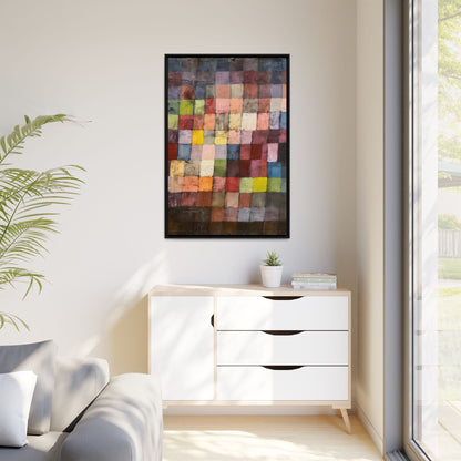 Ancient Sound (1925) by Paul Klee  / Toile encadrée sur caisse américaine