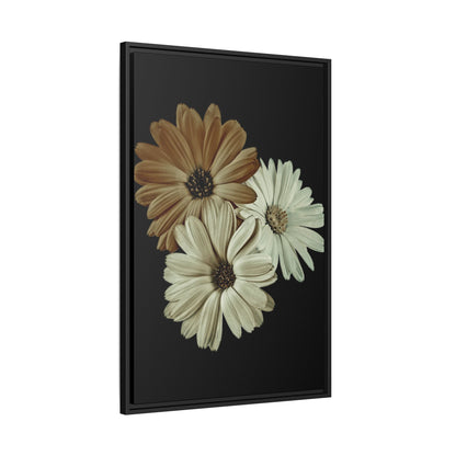 Collection Signature "FLORAL Numéro 3" sur Toile encadrée avec caisse américaine