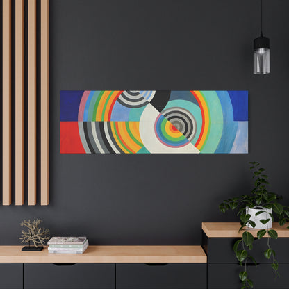 Rythme numéro 3 (1938) by Robert Delaunay / Reproduction Fine Art sur Toile / Epaisseur 3,2cm - 1'25 po