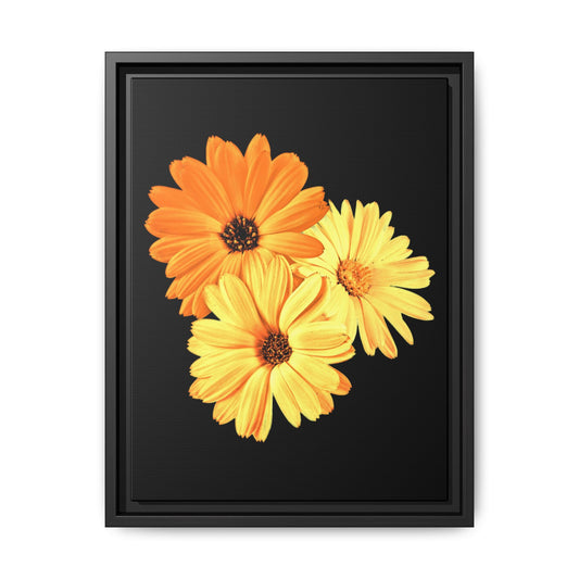 Collection Signature "FLORAL Numéro 8" sur Toile encadrée avec caisse américaine