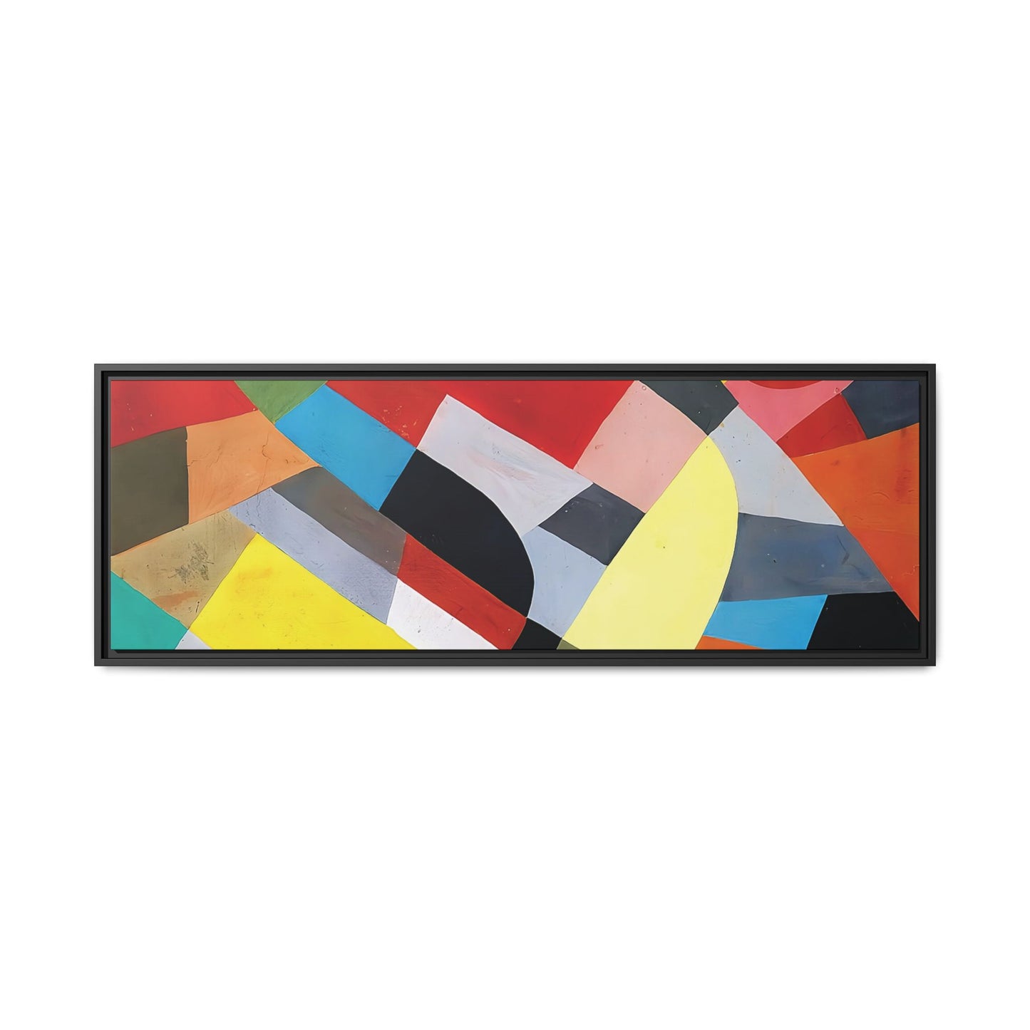 Composition Abstraite (1936-38) by Otto Freundlich   / Toile encadrée sur caisse américaine