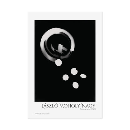 Fotogramm (1925) by László Moholy-Nagy / Affiche imprimée - Série ART's Collection