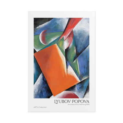 Architectonic Painting (1917) by Lyubov Popova / Affiche imprimée - Série ART's Collection