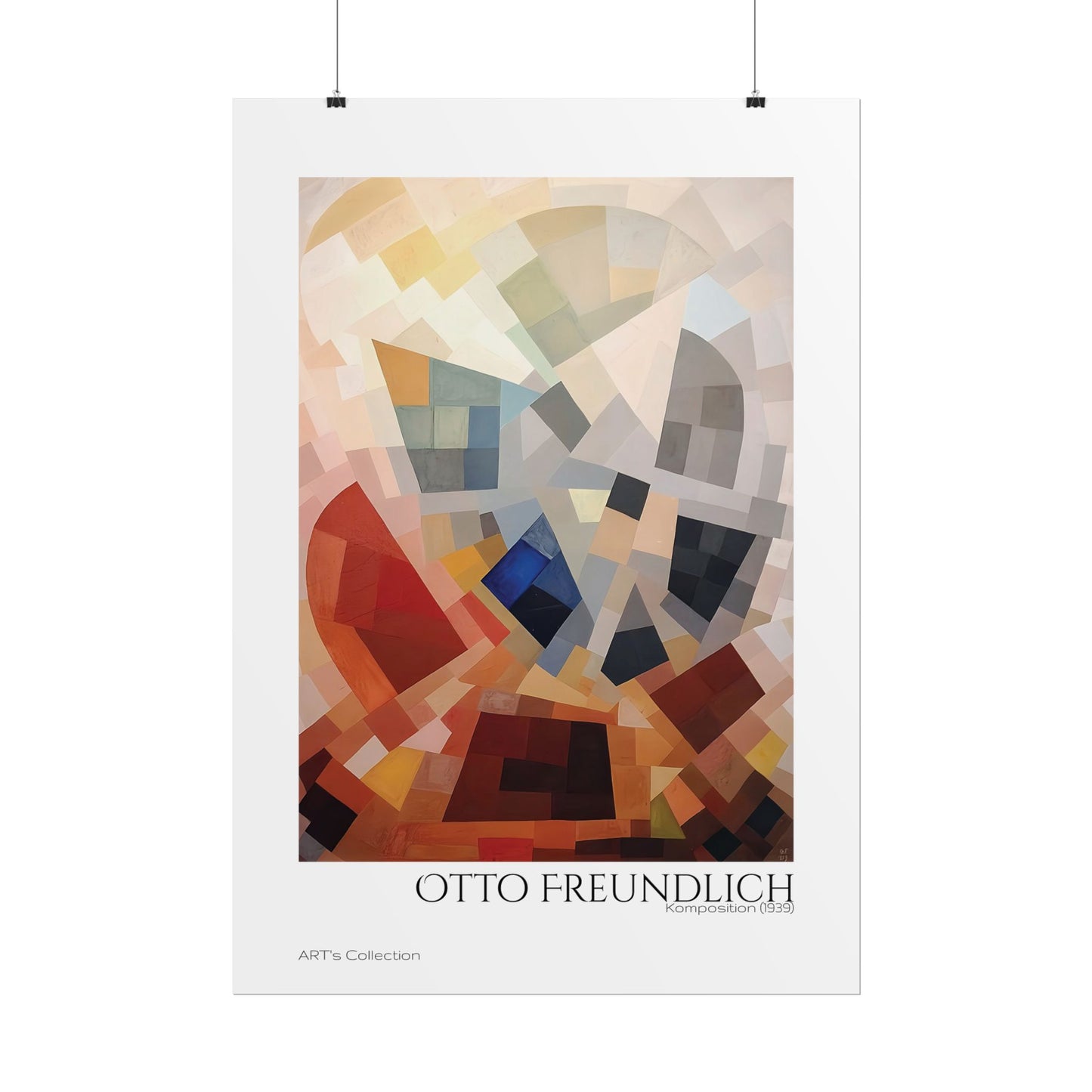 Komposition (1939) by Otto Freundlich / Affiche imprimée - Série ART's Collection