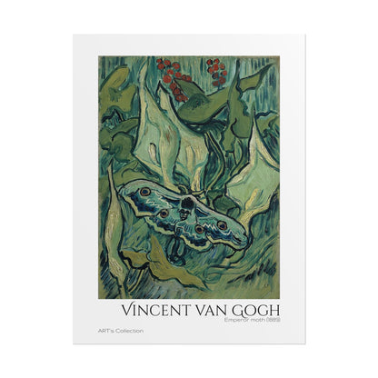 Emperor moth (1889) by Vincent van Gogh / Affiche imprimée - Série ART's Collection