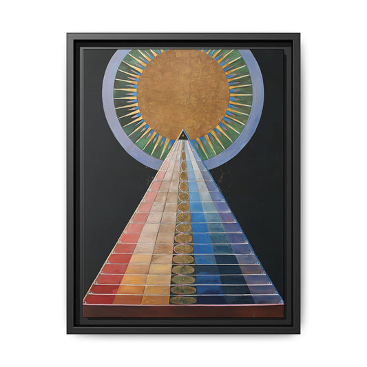 Altarpiece No. 1 Group X (1915) by Hilma af Klint   / Toile encadrée sur caisse américaine