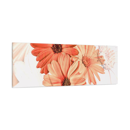 Collection Signature "FLORAL Numéro 17" sur Toile Fine Art sur Toile / Epaisseur 3,2cm - 1'25 po