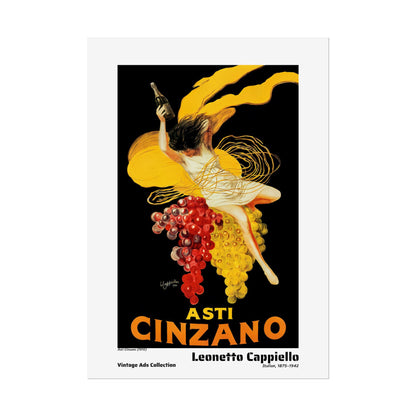 Asti Cinzano (1910) by Leonetto Cappiello / Affiche imprimée - Série Vintage Ads Collection