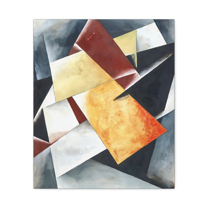 Painterly Architectonic (1919) by Lyubov Popova  / Reproduction Fine Art sur Toile /  Epaisseur 3.2 cm - 1.25 inch