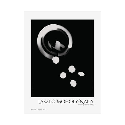 Fotogramm (1925) by László Moholy-Nagy / Affiche imprimée - Série ART's Collection
