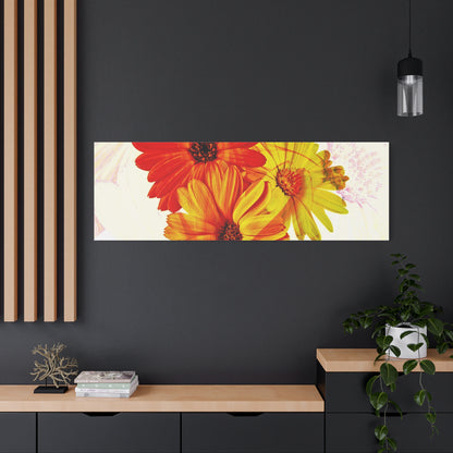 Collection Signature "FLORAL Numéro 19" sur Toile Fine Art sur Toile / Epaisseur 3,2cm - 1'25 po