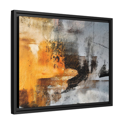 Tableau Graphic Ceylan "Série Sign Collections" / Toile encadrée sur caisse américaine