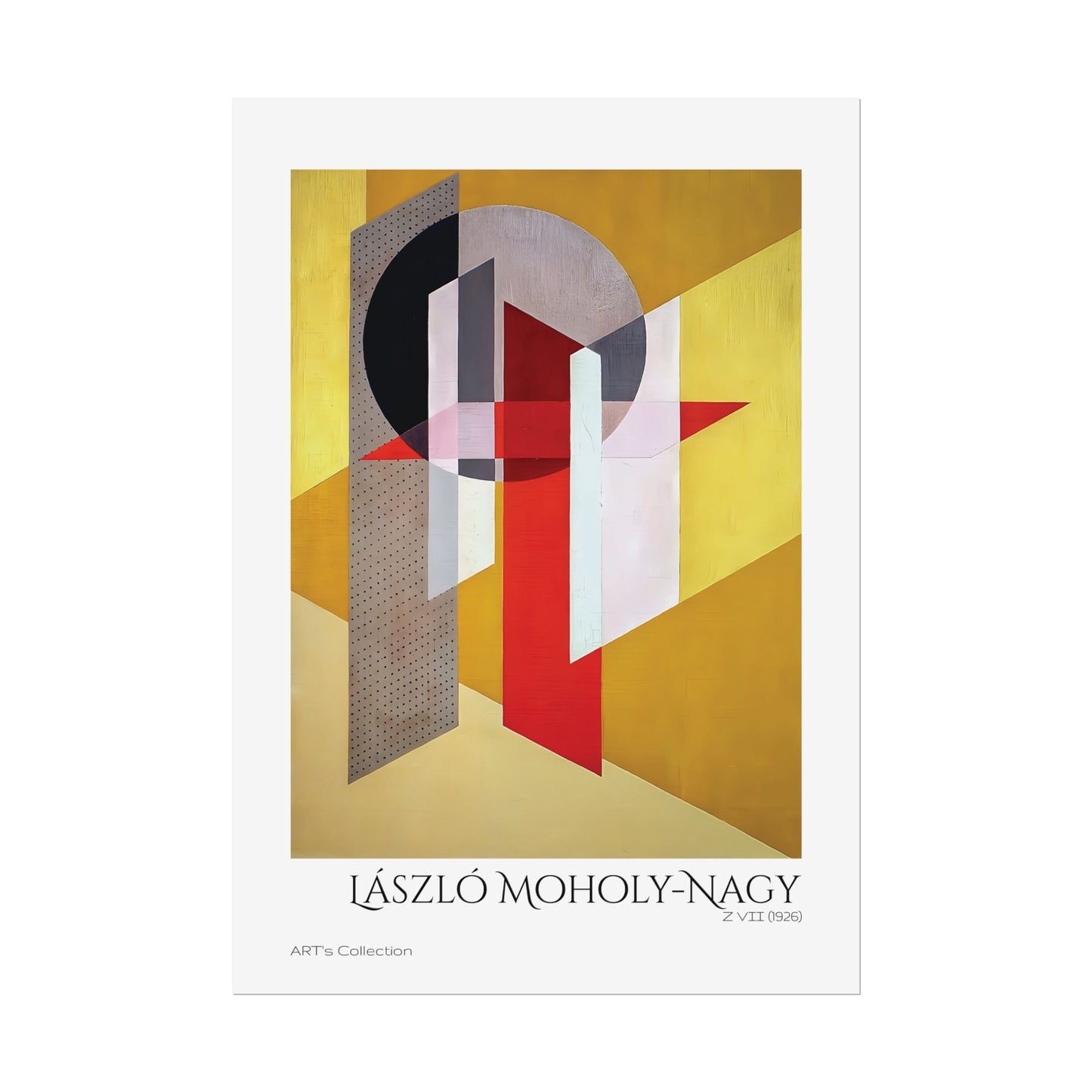 Z VII (1926) by László Moholy-Nagy / Affiche imprimée - Série ART's Collection