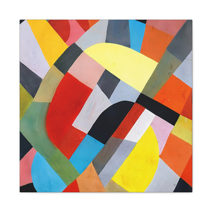 Composition Abstraite (1936-38)  by Otto Freundlich  / Reproduction Fine Art sur Toile /  Epaisseur 3.2 cm - 1.25 inch