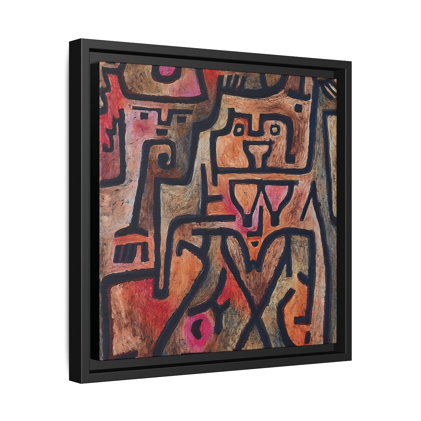 Forest Witches (1938) by Paul Klee / Toile encadrée sur caisse américaine