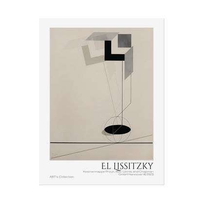 Kestnermappe Proun, Rob. Levnis and Chapman GmbH Hannover #2 (1923) by El Lissitzky / Affiche imprimée - Série ART's Collection