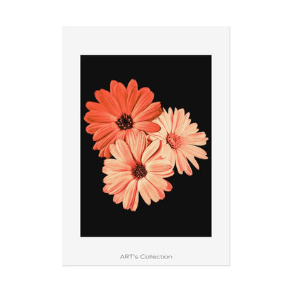 Collection Signature "FLORAL Numéro 6" sur Affiche imprimée - Série ART's Collection