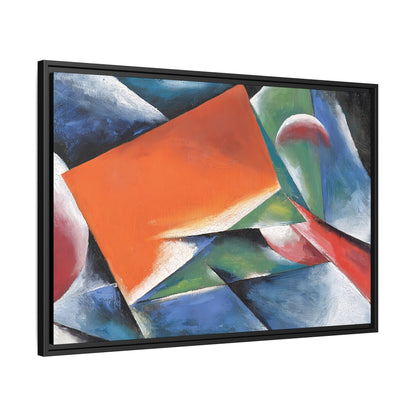 Architectonic Painting (1917) by Lyubov Popova / Toile encadrée sur caisse américaine