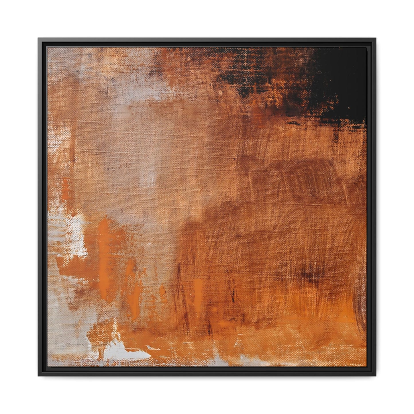 Tableau Contemporain Maize "Série Sign Collections" / Toile encadrée sur caisse américaine