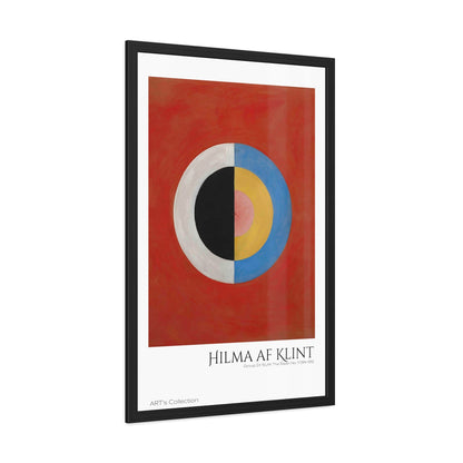 Group IX,SUW, No. 17. The Swan, No. 17 (1914-1915) by Hilma af Klint   /   Affiche Encadrée série ART's Collection