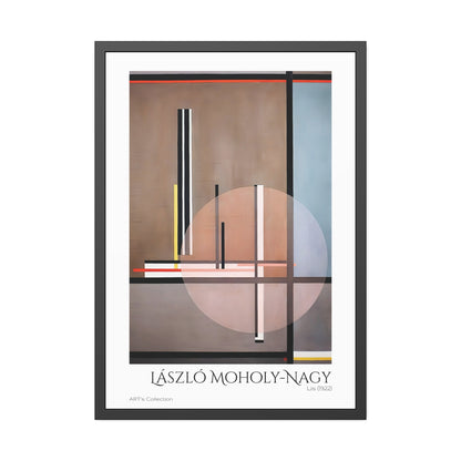 Lis (1922) by László Moholy-Nagy  / Affiche Encadrée série ART's Collection