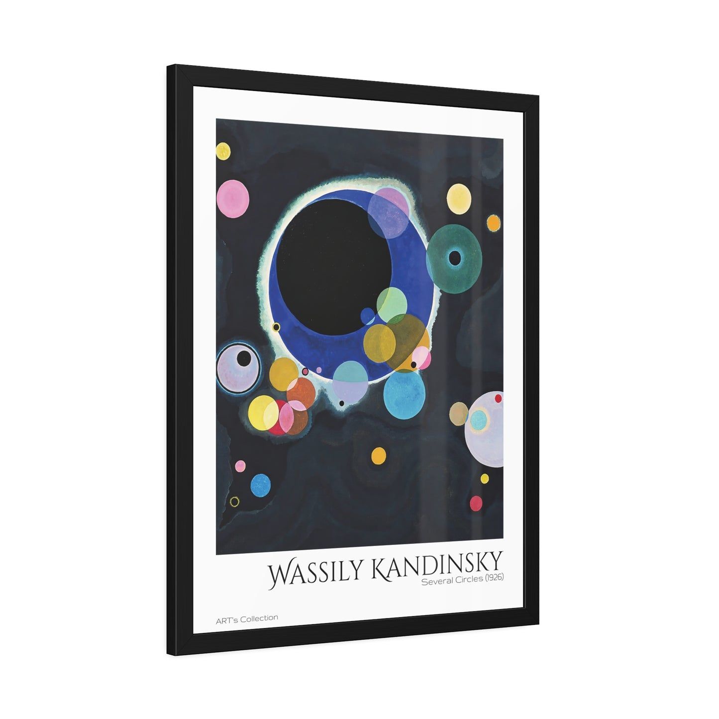 Several Circles (1926) by Wassily Kandinsky / Affiche Encadrée série ART's Collection