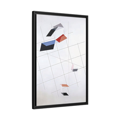L IV (1936) by László Moholy-Nagy  / Toile encadrée sur caisse américaine