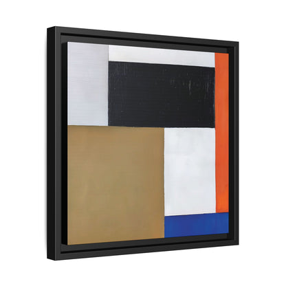 Composition (1923-1924) by Theo van Doesburg  / Toile encadrée sur caisse américaine