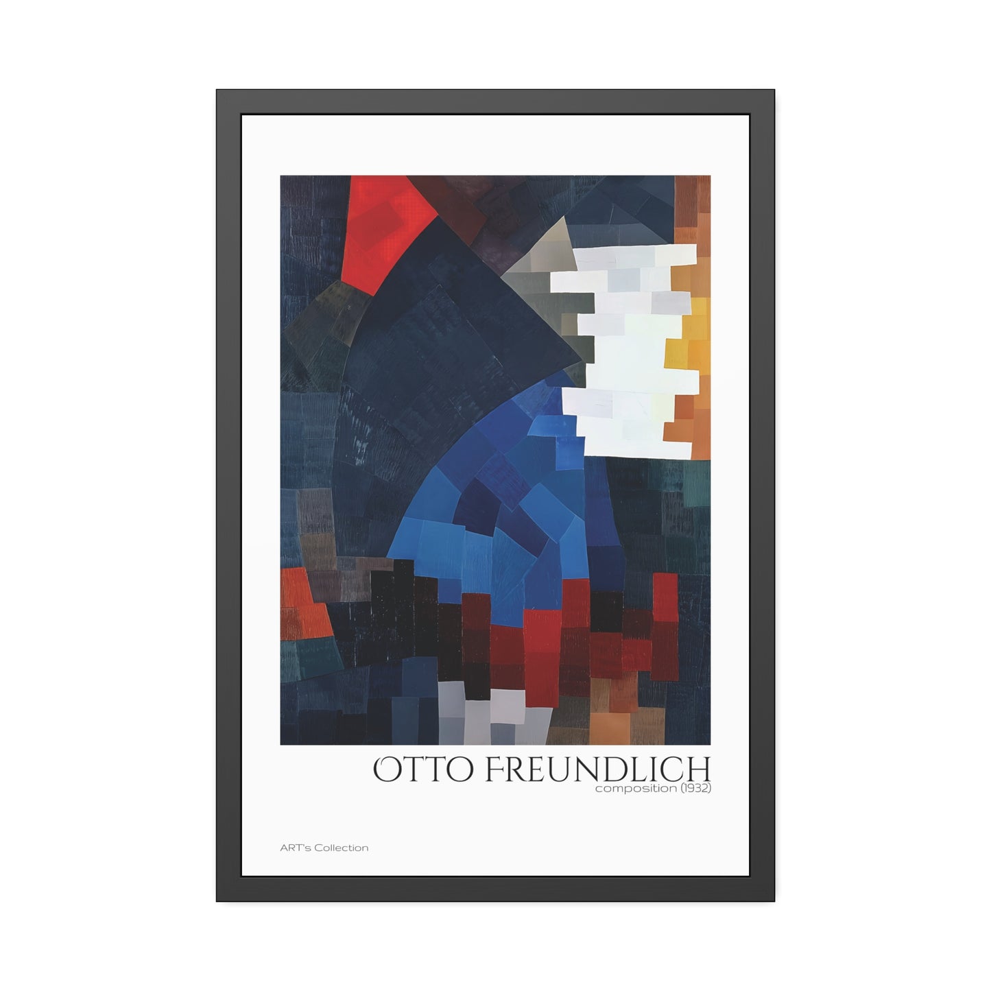 Composition (1932) by Otto Freundlich  / Affiche Encadrée série ART's Collection