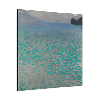 Attersee (1900) by Gustav Klimt / Reproduction Fine Art sur Toile / Flanc Large Epaisseur 3.2 cm - 1.25 inch