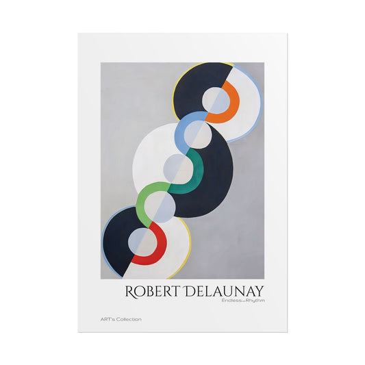 Endless_Rhythm by Robert Delaunay / Affiche imprimée - Série ART's Collection