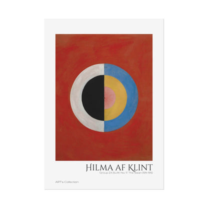 Group IX,SUW, No. 17. The Swan (1914-1915) by Hilma af Klint  / Affiche imprimée - Série ART's Collection