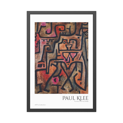 Forest Witches (1938) by Paul Klee / Affiche Encadrée série ART's Collection