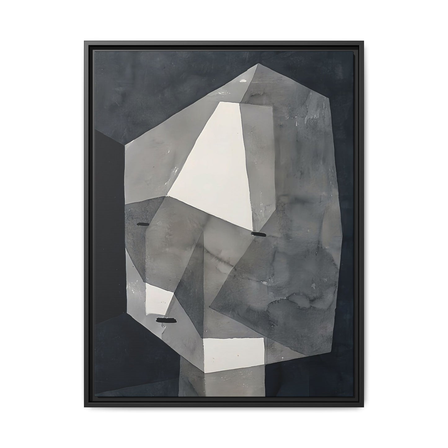 Rough-Cut Head (1935) by Paul Klee / Toile encadrée sur caisse américaine