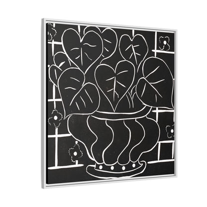 Corbeille de bégonias I (1938) by Henri Matisse / Toile encadrée sur caisse américaine