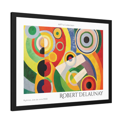 Rythme, Joie de vivre (1930)  by Robert Delaunay  / Affiche Encadrée série ART's Collection