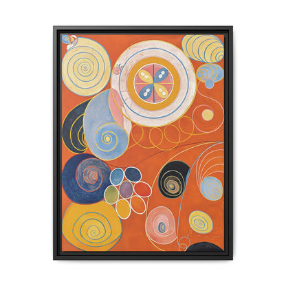 Group IV, No. 3. The Ten Largest, Youth (1907 by Hilma af Klint   / Toile encadrée sur caisse américaine