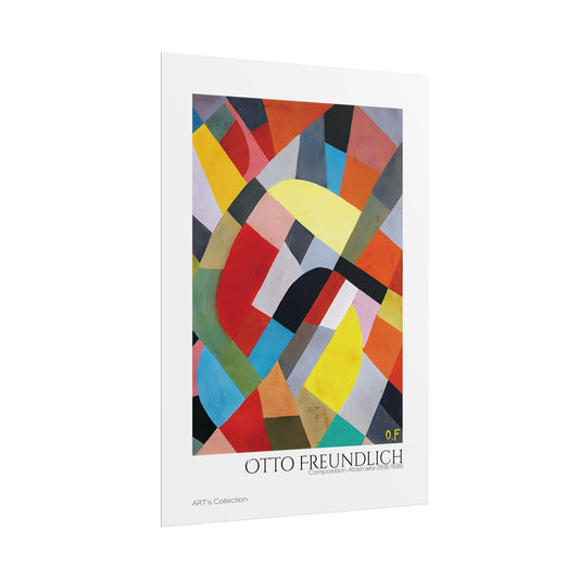 Composition Abstraite (1936-1938) by Otto Freundlich / Affiche imprimée - Série ART's Collection