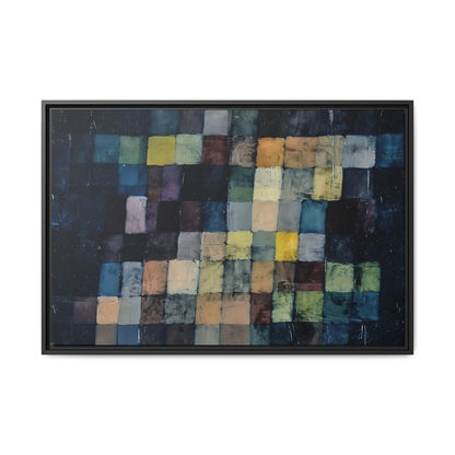 Old sound (1925) ) by Paul Klee  / Toile encadrée sur caisse américaine