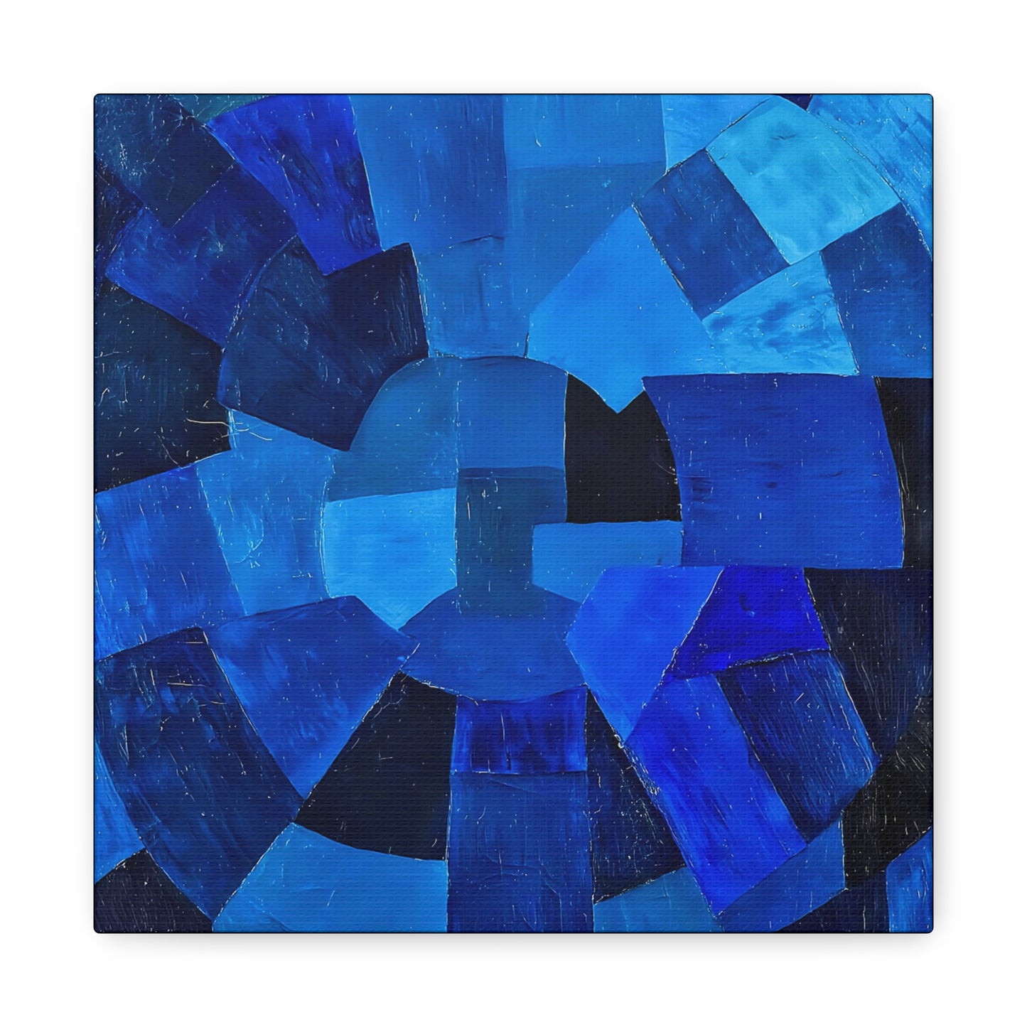 Komposition in Blau (1931) by Otto Freundlich  / Reproduction Fine Art sur Toile / Epaisseur 3,2cm - 1'25 po