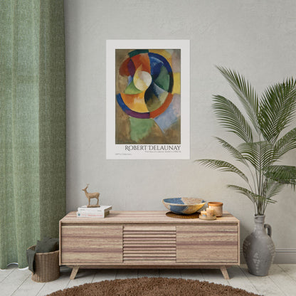 Formes circulaires, Soleil Numéro 2 (1912-1913) by Robert Delaunay / Affiche imprimée - Série ART's Collection
