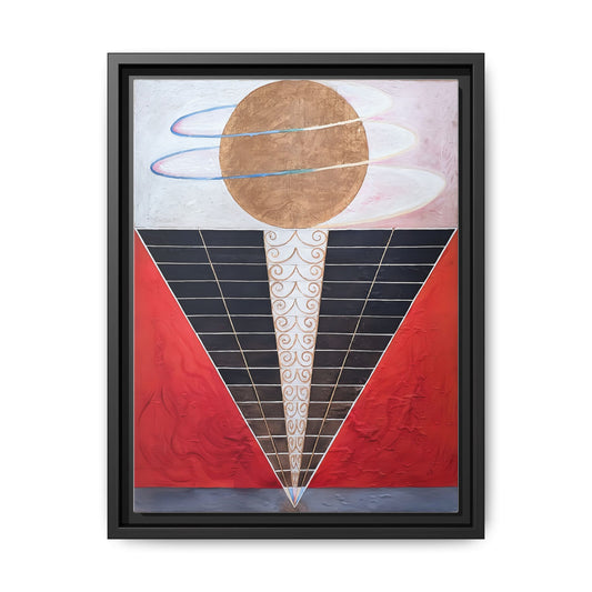 Group X, No. 2, Altarpiece (1915) by Hilma af Klint   / Toile encadrée sur caisse américaine