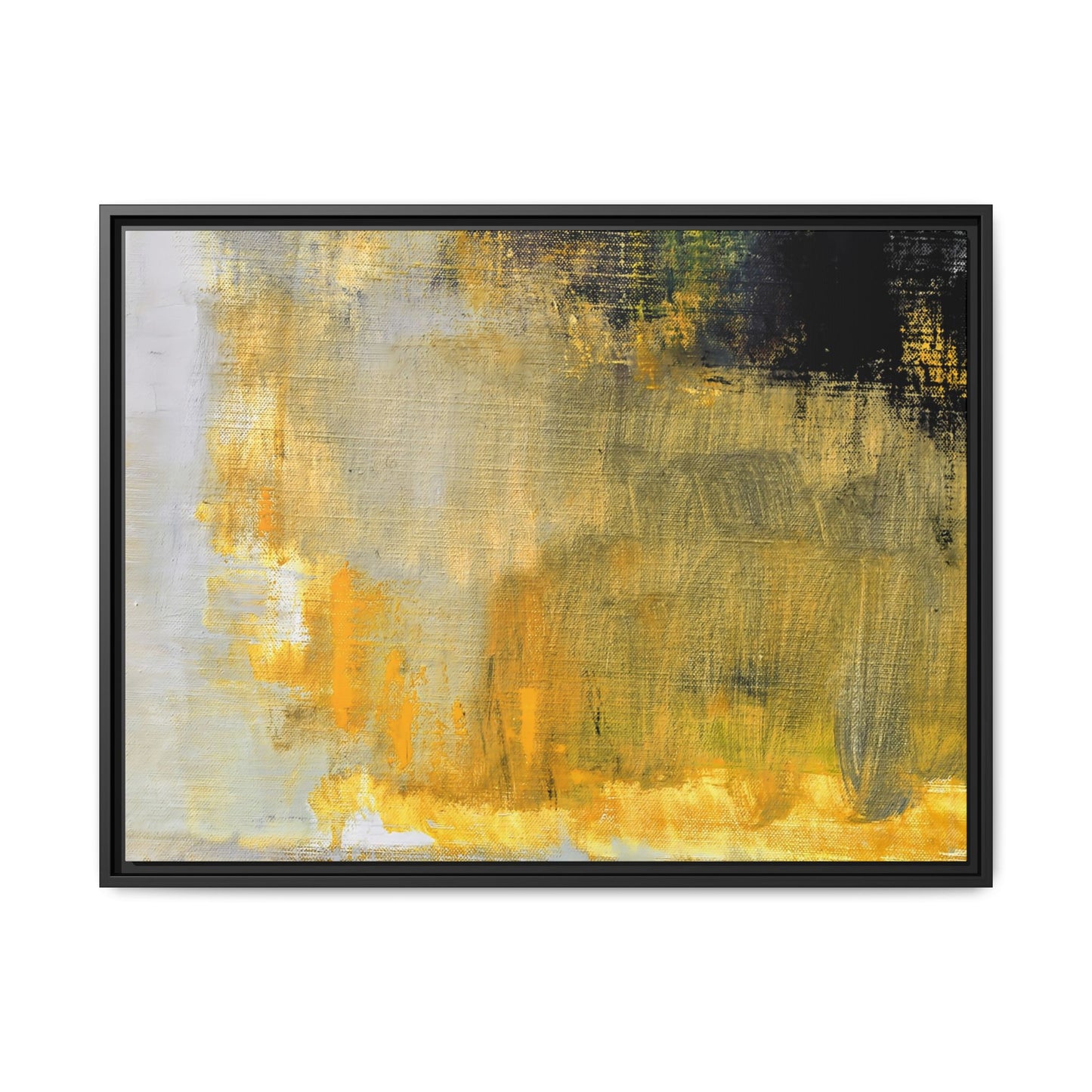 Tableau Contemporain Wheat Field "Série Sign Collections" / Toile encadrée sur caisse américaine